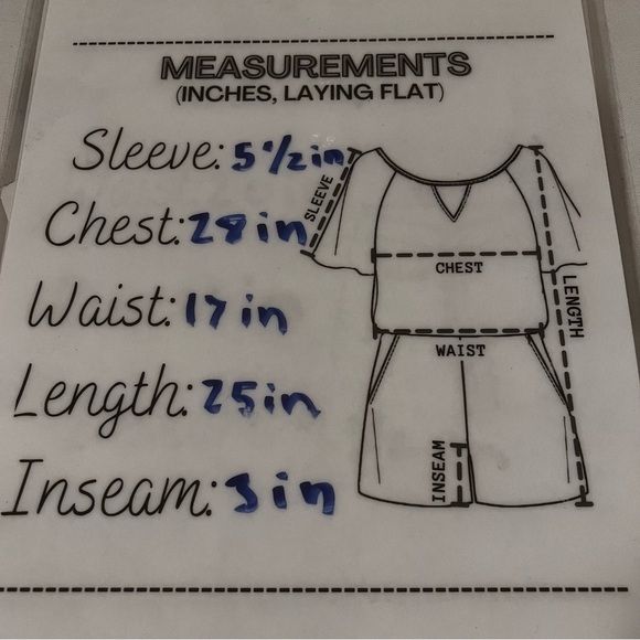 Black tape Womens 2 Piece Outfit Top XL Shorts Stretch Waist Cotton Multicolor - Picture 15 of 15